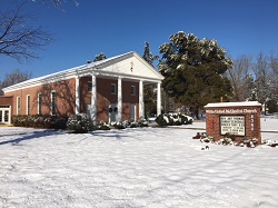 Willis UMC in Snow
